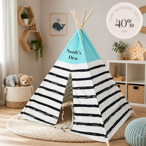 Under the Stars Teepee - Nautical (Discount applied at checkout)